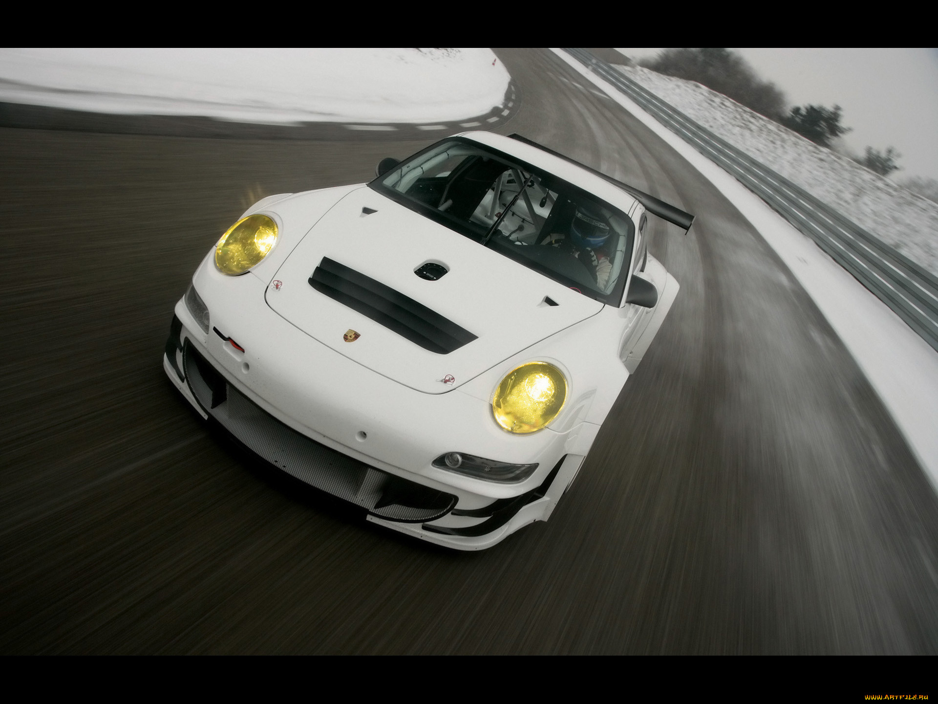 2009, porsche, 911, gt3, rsr, 